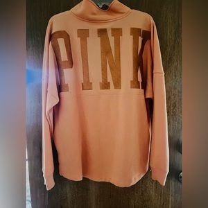 Victoria’s Secret PINK Oversized Sweater Coral Size M